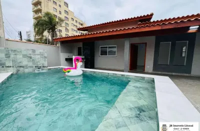 Casa para venda em mongaguá, balneario atlantica, 3 dormitórios, 2 suítes, 3 banheiros, 4 vagas