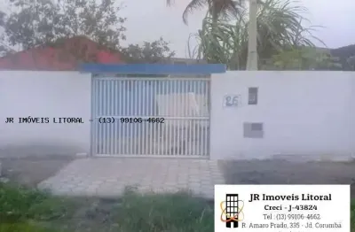 Casa térrea para venda em itanhaém, jamaica, 2 dormitórios, 1 suíte, 1 banheiro, 4 vagas