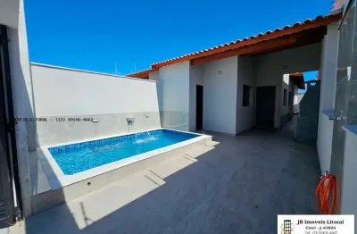 Casa para venda em itanhaém, bopiranga, 3 dormitórios, 1 suíte, 2 banheiros, 2 vagas