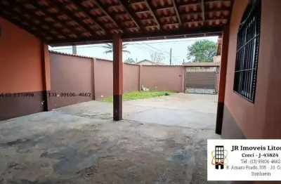 Casa térrea para venda em itanhaém, bopiranga, 3 dormitórios, 1 suíte, 2 banheiros, 4 vagas