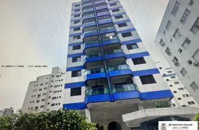 Apartamento para venda em praia grande, aviação, 1 dormitório, 1 banheiro, 1 vaga