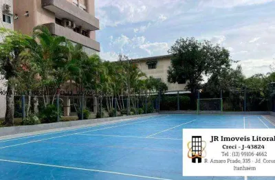 Apartamento para venda em itanhaém, jd belas artes, 3 dormitórios, 1 suíte, 2 banheiros, 2 vagas