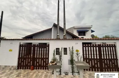 Casa térrea para venda em itanhaém, sion, 2 dormitórios, 1 suíte, 2 banheiros, 2 vagas