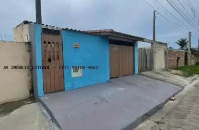 Casa térrea para venda em itanhaém, jd umuarama, 3 dormitórios, 1 banheiro, 2 vagas