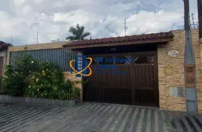 Espaçosa Casa Térrea 4 Quartos em Corumbá, Itanhaém - R$525mil