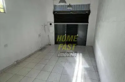 Salão para alugar, 50 m² por r$ 1.248,00/mês - parque santo antônio - guarulhos/sp