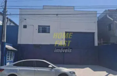 Galpão para alugar, 513 m² por r$ 12.233/mês - vila nova cumbica - guarulhos/sp