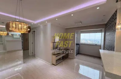 Apartamento com 2 dormitórios à venda, 54 m² por r$ 465.000,00 - jardim imperador - guarulhos/sp