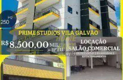 Salão para alugar, 250 m² por R$ 8.500,00/mês - Vila Galvão - Guarulhos/SP
