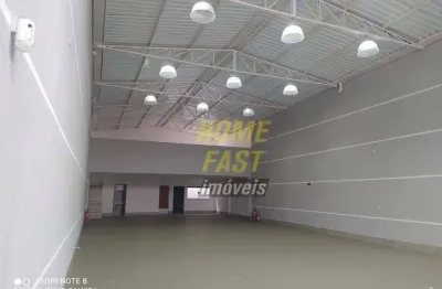 Galpão para alugar, 300 m² por r$ 13.440,00/mês - vila são paulo - guarulhos/sp