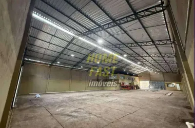 Galpão para alugar, 1000 m² por r$ 30.000,00/mês - cidade parque são luiz - guarulhos/sp