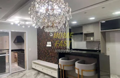 Apartamento com 2 dormitórios à venda, 68 m² por r$ 745.000,00 - jardim flor da montanha - guarulhos/sp