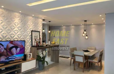 Apartamento com 2 dormitórios para alugar, 86 m² por r$ 5.925,00/mês - jardim flor da montanha - guarulhos/sp