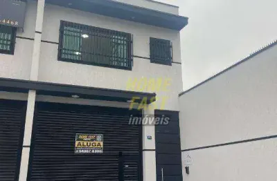 Salão para alugar, 105 m² por r$ 4.800/mês - jardim bom clima - guarulhos/sp