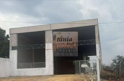 Galpão para alugar, 750 m² por r$ 25.000/mês - parque nossa senhora da candelária - itu/sp