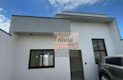 Casa com 3 dormitórios à venda, 93 m² por r$ 580.000 - loteamento terras de são pedro e são paulo - salto/sp