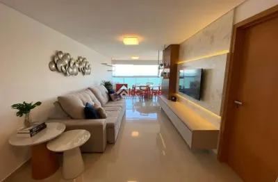 Apartamento com 3 quartos à venda na praia do morro, guarapari , 122 m2 por r$ 1.800.000