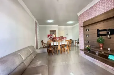 Apartamento com 3 quartos à venda na praia do morro, guarapari , 124 m2 por r$ 750.000