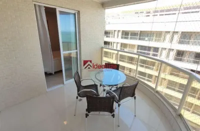 Apartamento com 2 quartos à venda na praia do morro, guarapari , 90 m2 por r$ 750.000