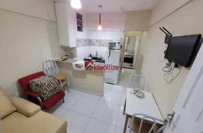 Apartamento com 1 quarto à venda no centro, guarapari , 30 m2 por r$ 280.000