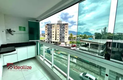 Apartamento com 2 quartos à venda na praia do morro, guarapari , 68 m2 por r$ 500.000