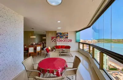 Apartamento com 4 quartos à venda na praia do morro, guarapari , 145 m2 por r$ 1.650.000