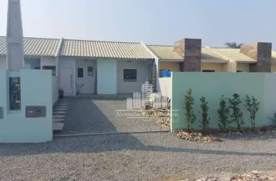 Casa com 2 quartos à venda na jd. sambaqui, praia do ervino, são francisco do sul, 53 m2 por r$ 265.000