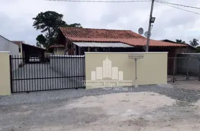 Casa com 4 quartos à venda na av. claudiomiro vizoto, 779, praia do ervino, são francisco do sul, 119 m2 por r$ 265.000