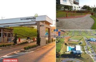 Terreno à venda, 349 m² por r$ 310.000,00 - terras alphaville - alpercata/mg