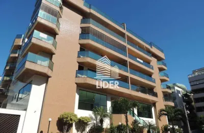 Apartamento à venda, 140 m² por r$ 1.580.000,00 - praia do forte - cabo frio/rj