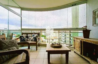 Cobertura com 4 dormitórios à venda, 225 m² por r$ 1.599.990,00 - dunas - cabo frio/rj