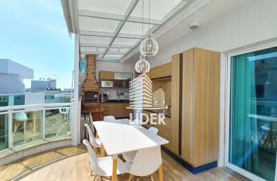 Cobertura com 3 dormitórios à venda, 190 m² por r$ 1.250.000,00 - praia do forte - cabo frio/rj