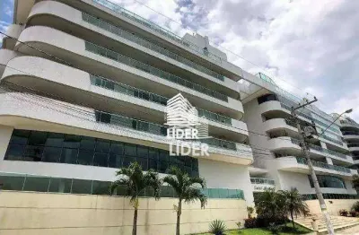 Apartamento com 4 dormitórios à venda, 239 m² por r$ 1.390.000,00 - dunas - cabo frio/rj