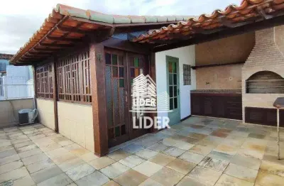 Cobertura com 3 dormitórios à venda, 149 m² por r$ 780.000,00 - praia do forte - cabo frio/rj