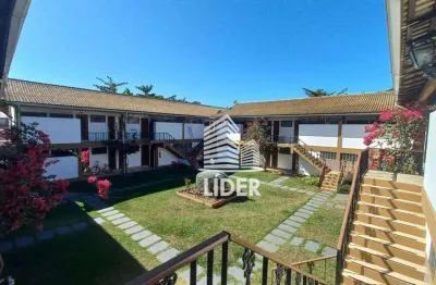 Apartamento com 1 dormitório para alugar, 48 m² por r$ 2.200,00/mês - portinho - cabo frio/rj