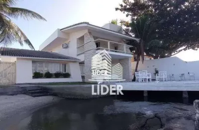 Casa com 5 dormitórios, 360 m² - venda por r$ 7.500.000,00 ou aluguel por r$ 30.874,25 - são bento - cabo frio/rj