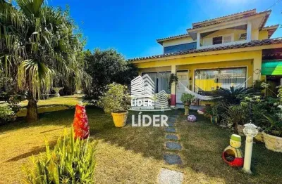Casa à venda, 308 m² por r$ 2.500.000,00 - jardim excelsior - cabo frio/rj