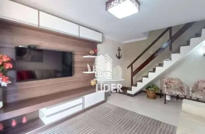 Casa com 3 dormitórios à venda, 150 m² por r$ 550.000,00 - jardim flamboyant - cabo frio/rj
