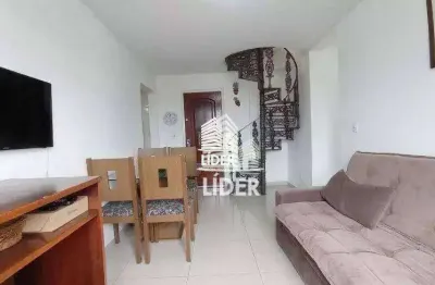 Cobertura com 3 dormitórios à venda, 134 m² por r$ 700.000,00 - praia do forte - cabo frio/rj