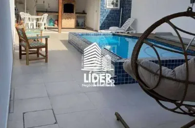 Casa com 5 dormitórios à venda, 120 m² por r$ 800.000,00 - palmeiras - cabo frio/rj
