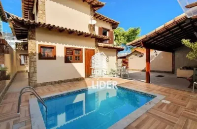 Casa com 4 dormitórios à venda, 300 m² por r$ 1.600.000,00 - parque central - cabo frio/rj