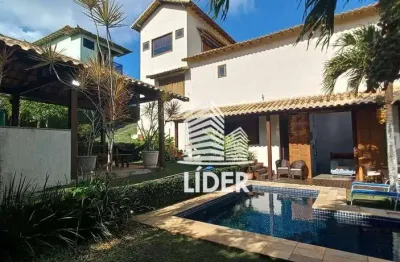 Casa com 4 dormitórios à venda, 330 m² por r$ 1.500.000,00 - guriri - cabo frio/rj