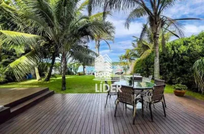 Casa com 6 dormitórios à venda, 650 m² por r$ 12.000.000,00 - passagem - cabo frio/rj