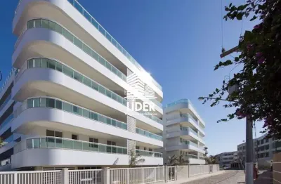 Apartamento com 3 dormitórios à venda, 107 m² por r$ 920.000,00 - praia do forte - cabo frio/rj