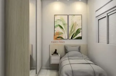 Apartamento novo, com ótimo acabamento e 2 quartos na vila aurora!