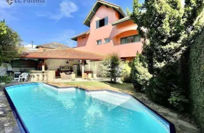 Casa com 4 dormitórios à venda, 407 m² por r$ 2.200.000,00 - granja viana - cotia/sp