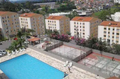 Apartamento com 2 dormitórios à venda, 52 m² por r$ 190.000,00 - green land - cotia/sp