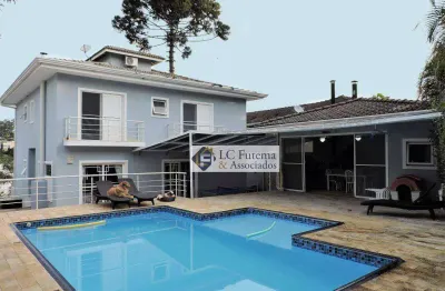 Casa com 4 dormitórios, 400 m² - venda por r$ 1.650.000,00 ou aluguel por r$ 12.327,50/mês - granja viana - carapicuíba/sp