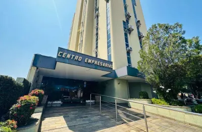 Sala para alugar em americana, centro, com 120 m², ed. comercial rotary.