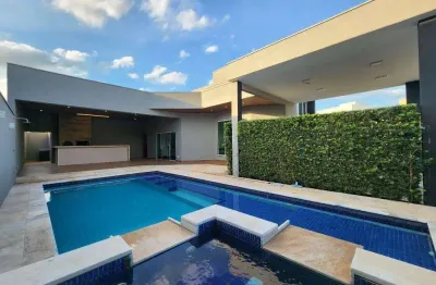 Casa para alugar em americana, parque nova carioba, com 3 suítes, com 306 m², villa carioba